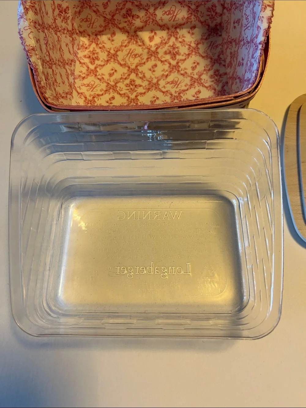 2009 Longaberger Horizon of Hope Basket